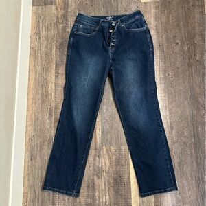 Maurices Dark Blue Straight Leg Jeans